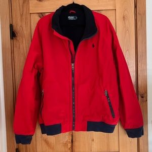 Polo by Ralph Lauren Insulated Bomber Jacket Mens Red 2XB  Big 2XL